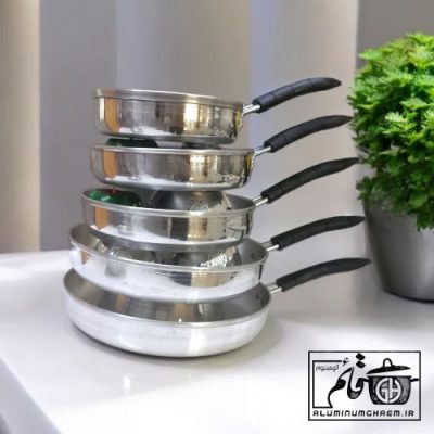 تابه طرح استیل دسته نسوز